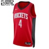 NBA Børn Trøje Houston Rockets Jalen Green 0 2022-23 Nike Icon Edition Rød Swingman